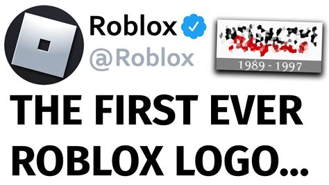 Roblox Logo Evolution 1989 2022 Youtube