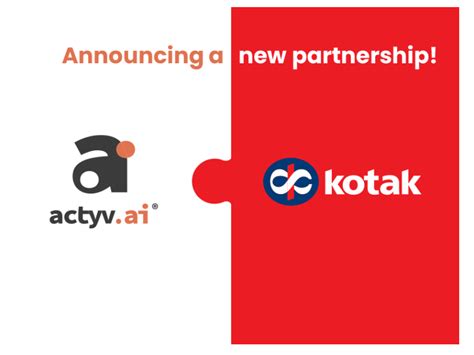 Kotak Mahindra Bank Ties Up With Actyvai To Provide Dealer Finance