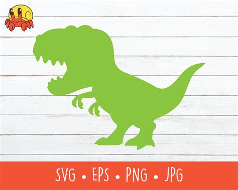 Best Dinosaur Svg T Rex Svg File For Cricut Dinosaur Silhouette The