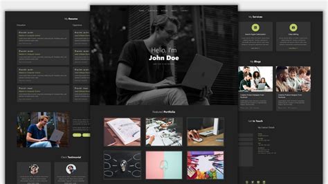 How To Create Responsive Personal Portfolio Website Using Html Css