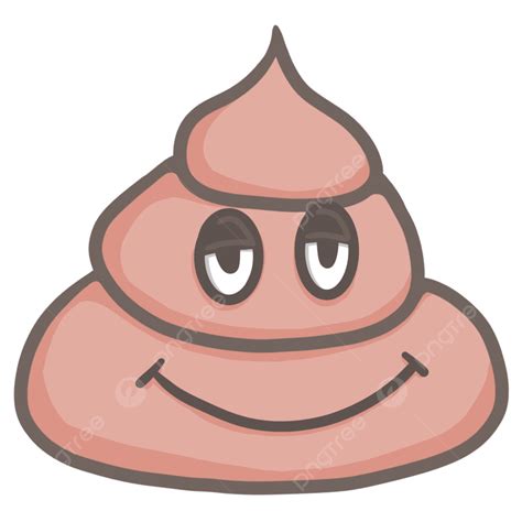 Smiling Poop Cute Poop Smile Cute Png Transparent Clipart Image And