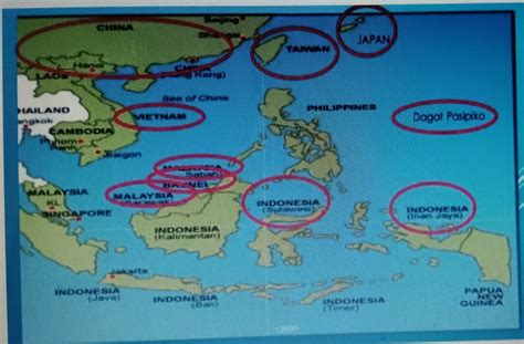 Panuto Suriin Ang Mapa Sa Ibaba Tukuyin Ang Relatibong Lokasyon Ng