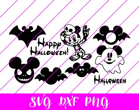 Minnie Mouse Halloween Free Svg And Png Cut Files Free Svg Download