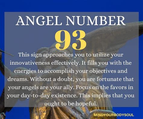 93 Angel Number Meaning And Symbolism Mind Your Body Soul