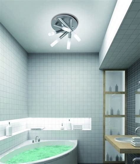 Low make an impactful addition with gorgeous ceiling lights from our latest lighting collection. Brushed Steel Tubular Bathroom IP44 Light