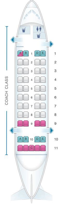 Seat Map Westjet Boeing B737 700 Map Boeing Seating