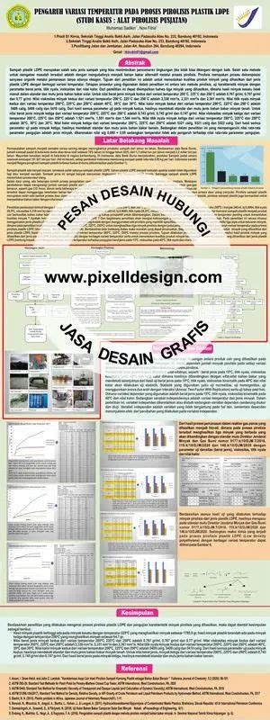 Contoh Poster Penelitian Ilmiah Lengkap Desain Menarik