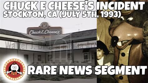 Rare Chuck E Cheeses Incident News Coverage July 1993 Youtube