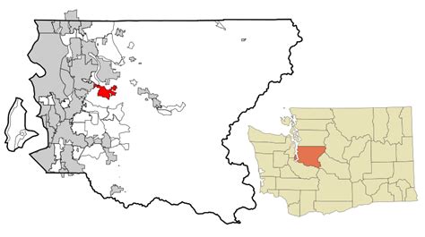 Image King County Washington Incorporated And Unincorporated Areas