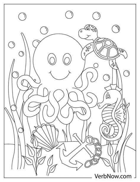 Free Printable Online Ocean Coloring Pages