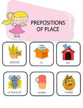 Prepositions Of Place Worksheet By My Buddy Learning TPT