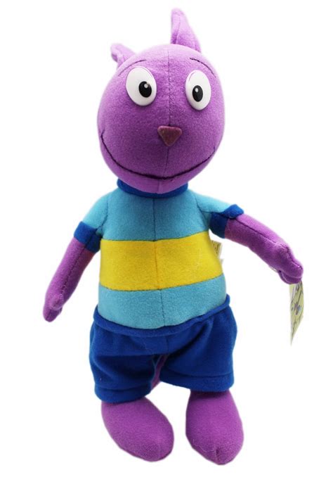 Nick Jrs The Backyardigans Austin Purple Colored Small Stuffed Toy