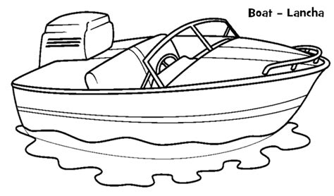 Mewarnai Gambar Perahu Nelayan Gambar Kosong Drawing Image