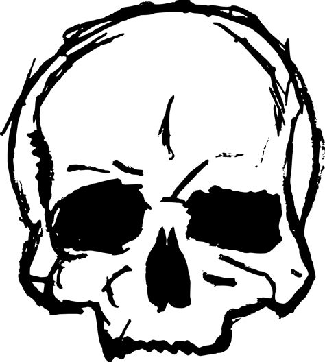 8 Skull Drawing Vector SVG PNG Transparent OnlyGFX