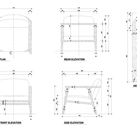 Chair Cad Files Dwg Files Plans And Details