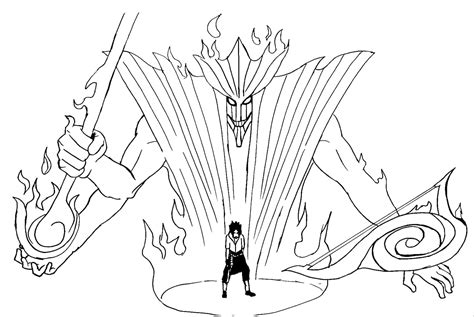 Susanoo Sasuke Vs Itachi Susanoo Coloring Pages Coloring Pages