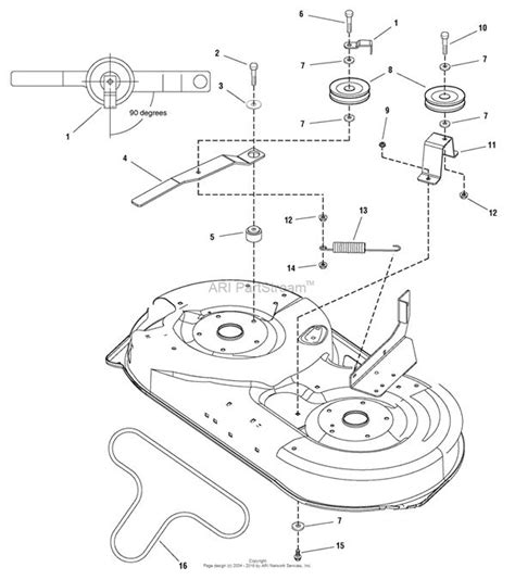 Snapper Deck Belt Diagram