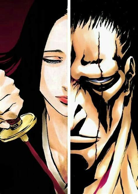 Unohana And Zaraki Bleach Zaraki Kenpachi Anime Manga Anime