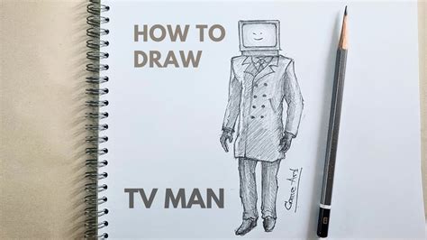 Skibidi Toilet How To Draw TV MAN From DaFuqBoom YouTube