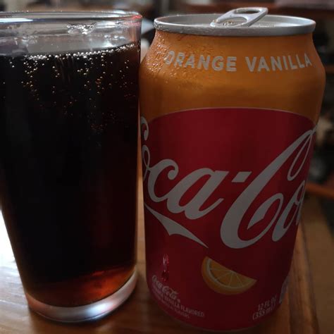 Coca Cola Orange Vanilla Now Available For 220 Per Can Exclusively At