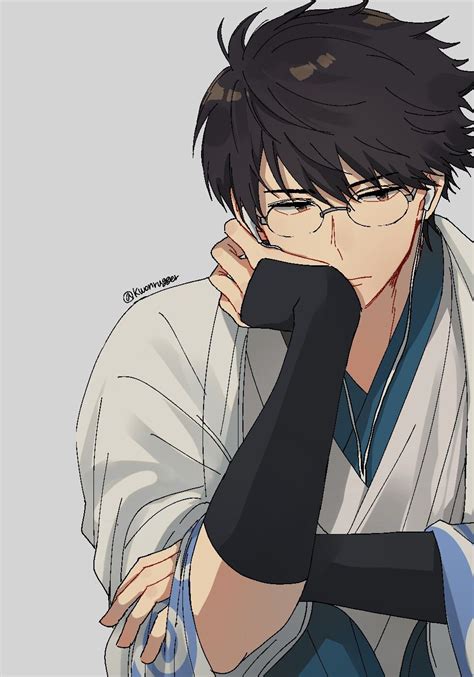 Shinpachi Anime Cute Anime Guys Gintama Fanart