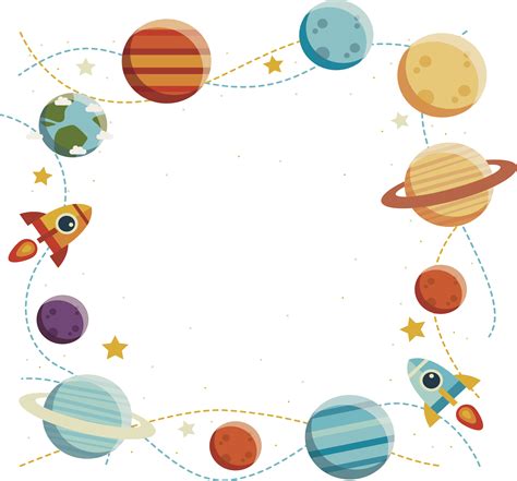 Planets Clipart Rocket Planets Rocket Transparent Free For Download On