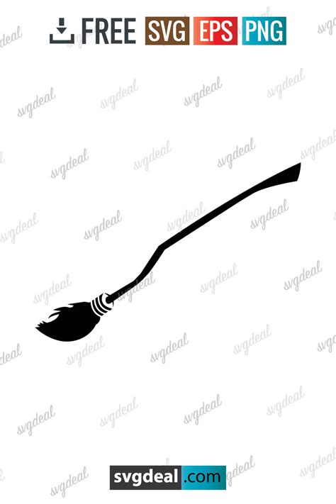 Free Harry Potter Broom Svg