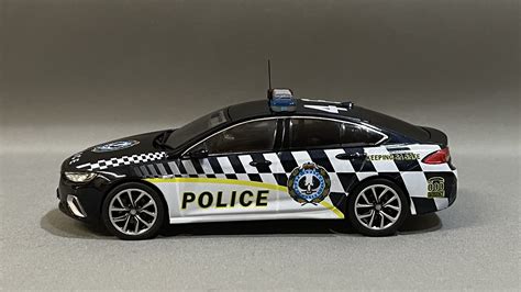 Model Car Holden Zb Commodore South Australia Police Traffic Patrol