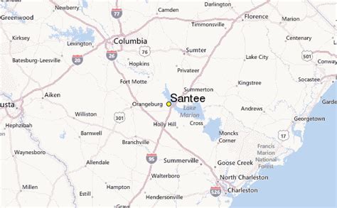 Santee Weather Station Record Historical Weather For Santee South Carolina