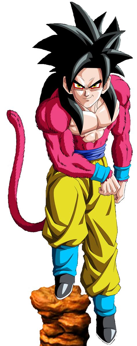 Goku Clipart File Dragon Ball Z Gt Goku Transformations Png