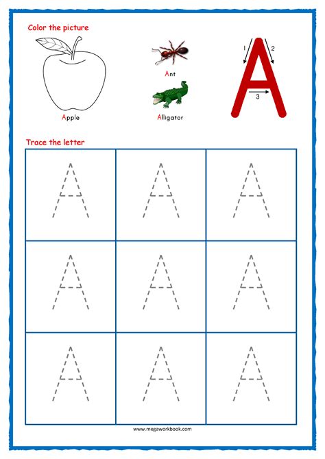 Printable Tracing Alphabet Letters Pdf