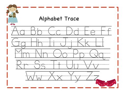 Printable Abc Tracing Letters