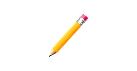 Yellow Pencil Transparent Png Png Mart