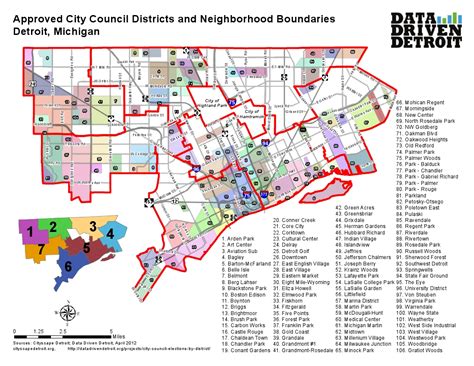 Downtown Detroit Zip Code Map United States Map