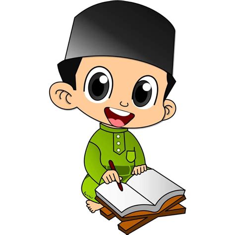 Alquran Animasi Terbaru 30 Gambar Kartun Orang Baca Al Quran Gambar