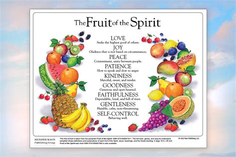 20 Fruit Of The Spirit Printable Bookmarks Galatians 49 Off