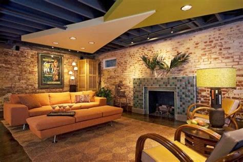 Give your basement a lift by replacing the drop ceiling with a diy beadboard ceiling. 36 Practical And Stylish Basement Ceiling Décor Ideas ...