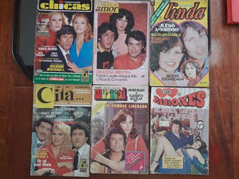 Revistas Fotonovelas 06 Novelas Mexicanas Años 80 Cuotas Sin Interés