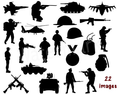 Military Silhouette Svg Soldier Svg Army Svg Hero Clipart Etsy