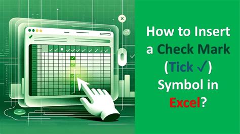 How To Insert Check Mark Tick Symbol In Excel Spreadsheets Expert