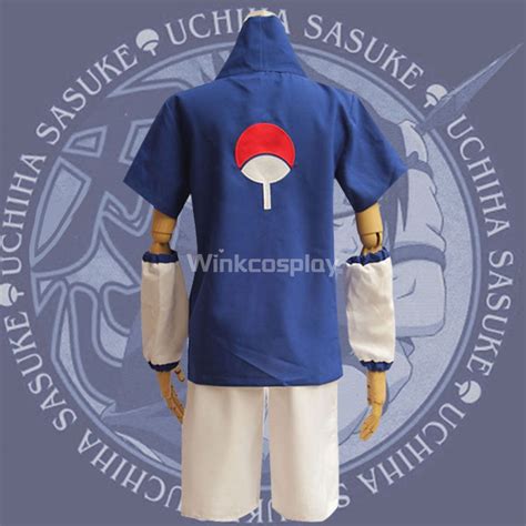 Sasuke Uchiha Young From Naruto Halloween Cosplay Costume Winkcosplay