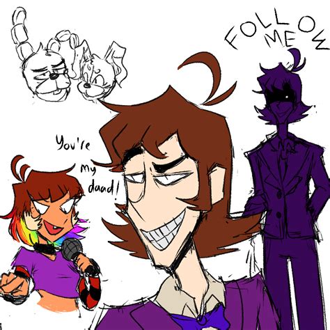 William And Sum Vanny Doodles Rfivenightsatfreddys