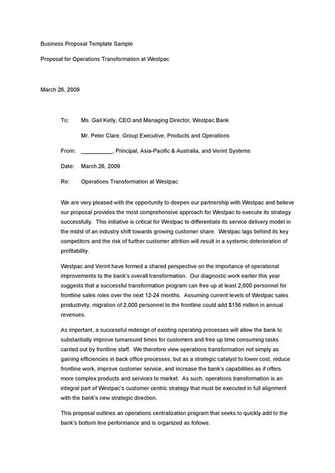 Letter Of Intent Example Business Proposal Leah Beachums Template