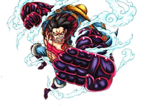 Monkey D Luffy Gear 4 Por Santosvh97 Dibujando