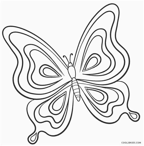 Printable Butterfly Coloring Pages For Kids Cool2bkids