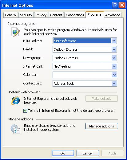 How Do I Make Ms Internet Explorer 7 Ie7 My Default Browser Ask