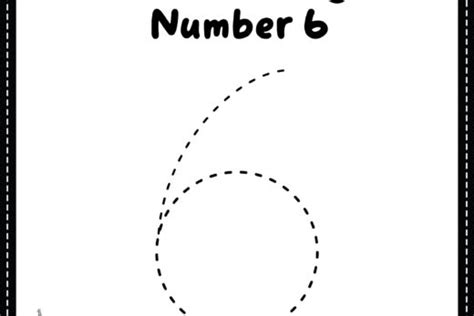 Tracing Number 4 Worksheet For Kids Free Printable Pdf