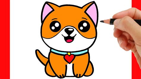 CÓMO DIBUJAR UN PERRO KAWAII DIBUJOS KAWAII COMO DIBUJAR UN PERRO