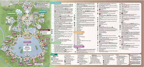 First Look 2015 Epcot Food And Wine Festival Park Maps