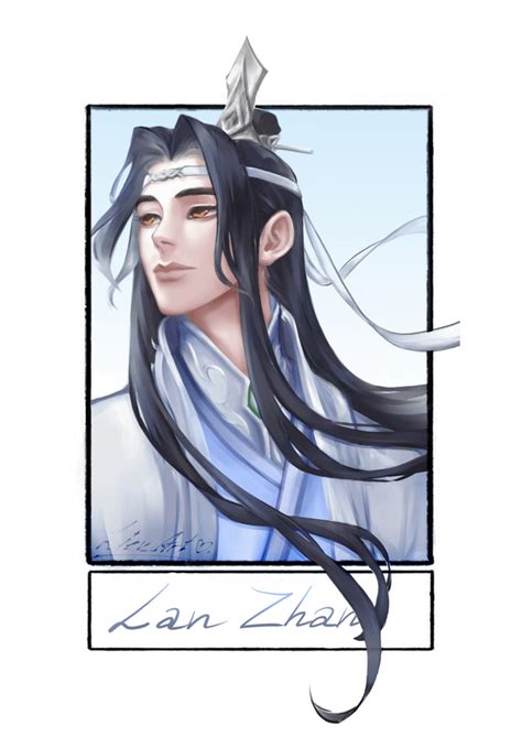 My First Fan Art Of Lan Zhan Ranimefanart